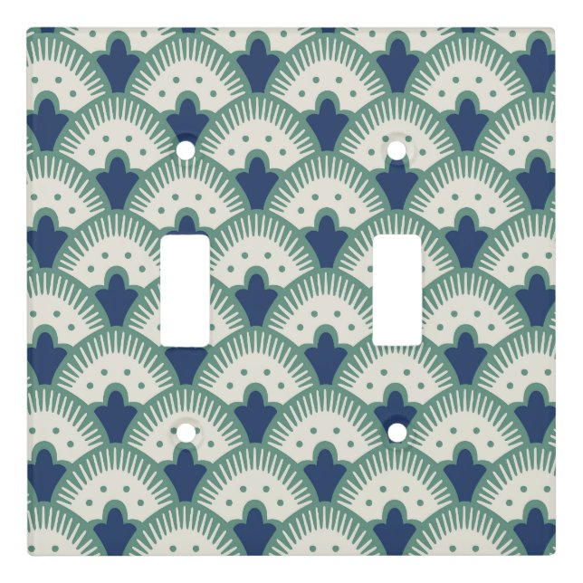 Fan Pattern Light Switch Cover (Front)