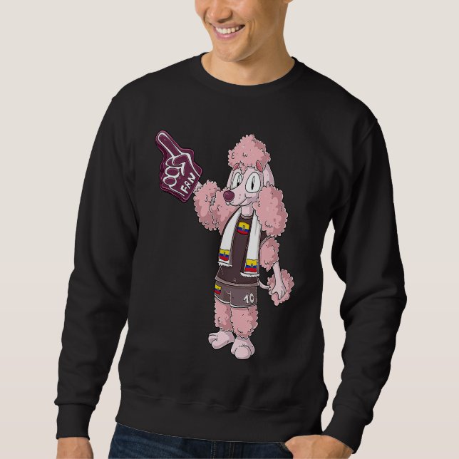 Fan Poodle Ecuador Sweatshirt (Front)