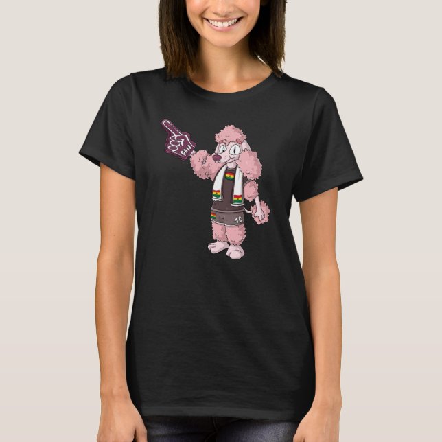 Fan Poodle Ghana T-Shirt (Front)