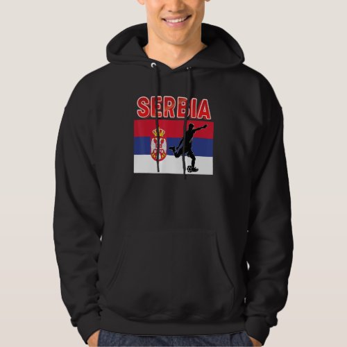 Fan Serbia National Team World Football Soccer Cha Hoodie