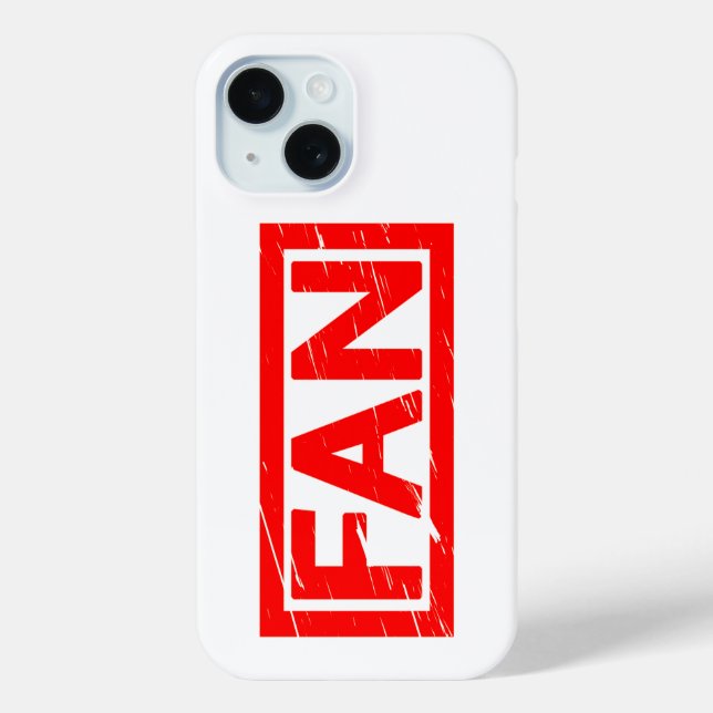 Fan Stamp Case-Mate iPhone Case (Back)