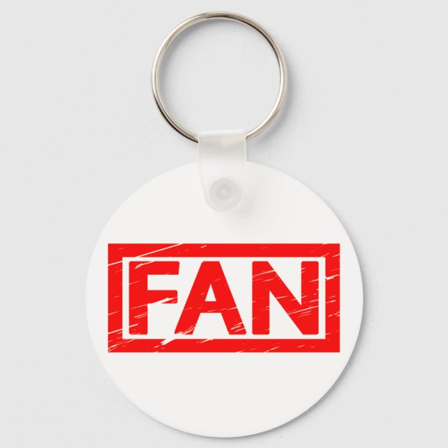 Fan Stamp Keychain (Front)