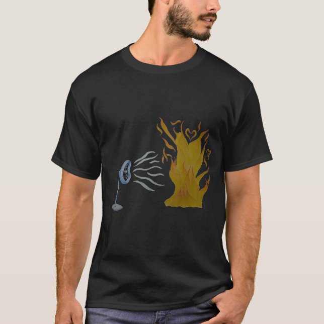 Fan the Flames of Love T-Shirt (Front)