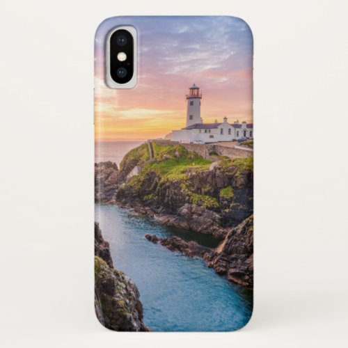 Fanad Head Lighthouse Co  Donegal Ireland iPhone X Case