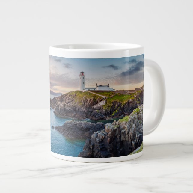 Fanad Head Lighthouse | Donegal, Ireland Giant Coffee Mug (Front Right)
