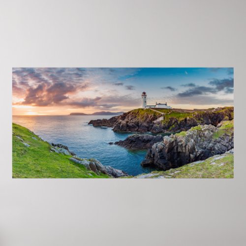 Fanad Head Lighthouse  Donegal Ireland Poster