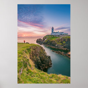 Fanad Head Lighthouse Donegal, Ireland Poster