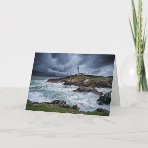 Fanad Head Lighthouse Letterkenny Ireland Card