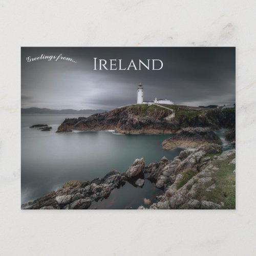 Fanad Head Lighthouse Letterkenny Ireland Postcard