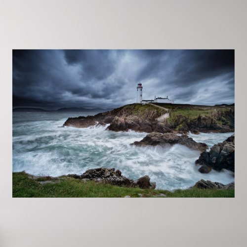 Fanad Head Lighthouse Letterkenny Ireland Poster
