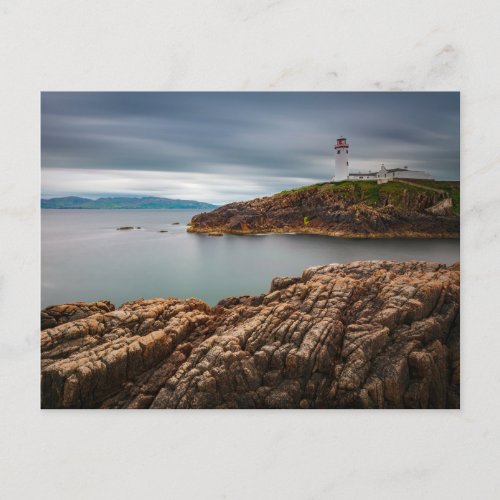 Fanad Heads lighthouse in Ireland Postcard