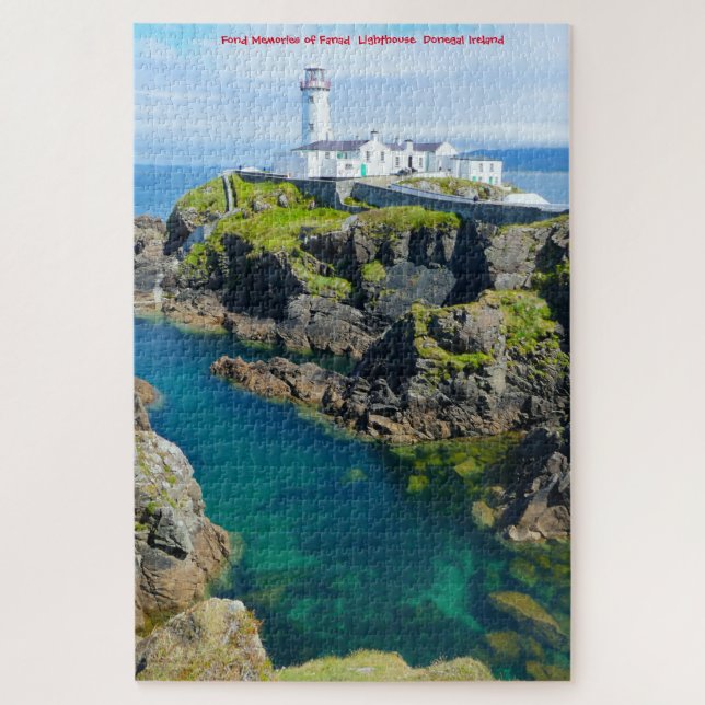 Fanad Lighthouse Donegal Ireland. Jigsaw Puzzle (Vertical)