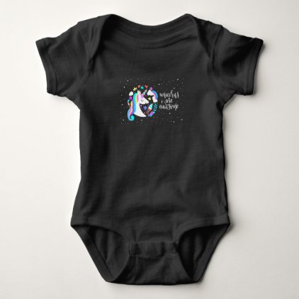 Fanatsy Unicorn Baby Bodysuit