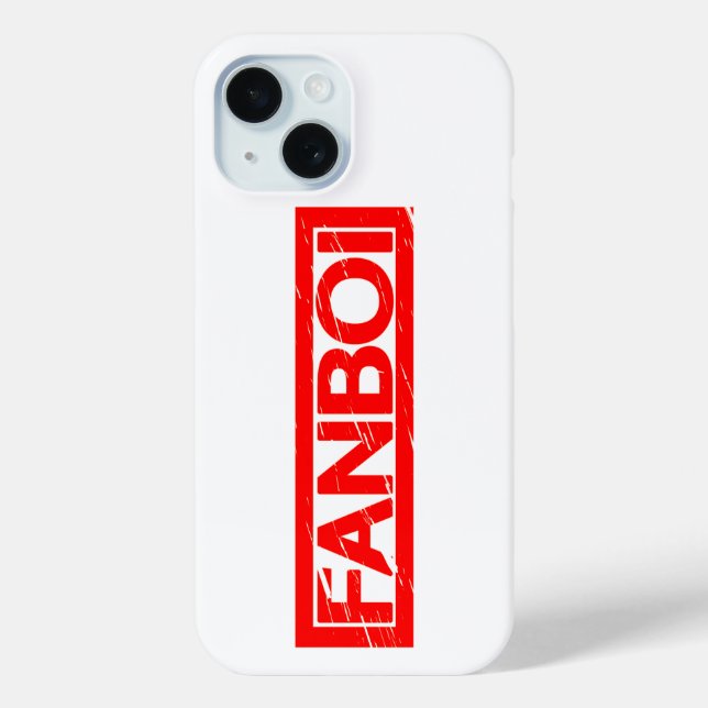 Fanboi Stamp Case-Mate iPhone Case (Back)