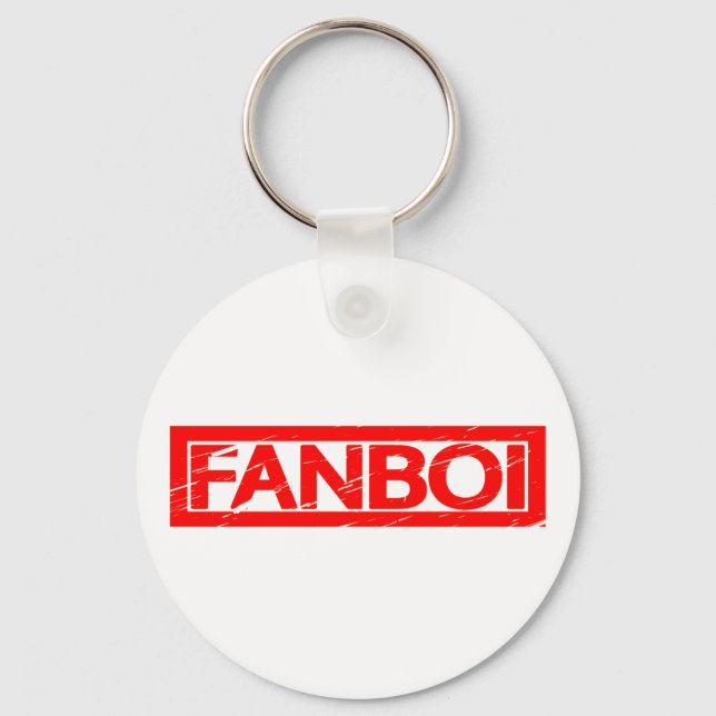 Fanboi Stamp Keychain (Front)