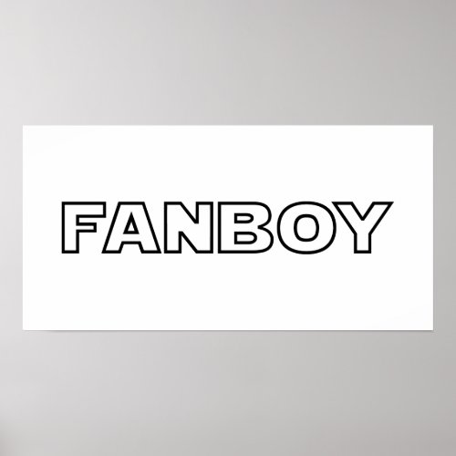 FANBOY POSTER