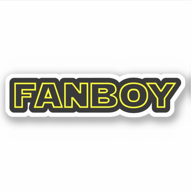 FANBOY STICKER (Front)