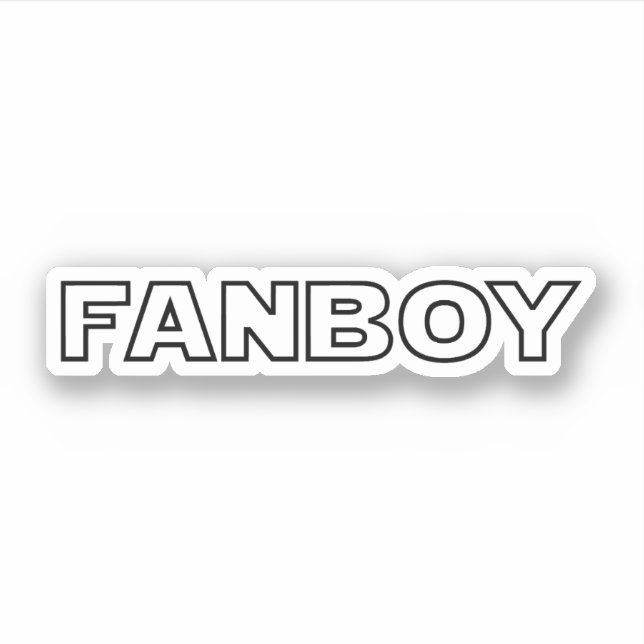 FANBOY STICKER (Front)