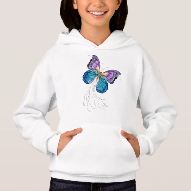 Fanciful Butterfly Hoodie (Front)