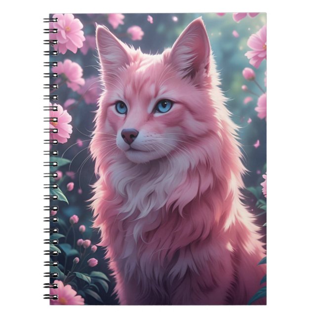 Fanciful Feline Notebook (Front)