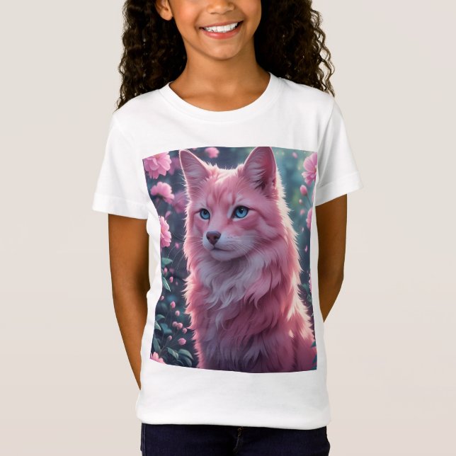 Fanciful Feline Tee (Front)