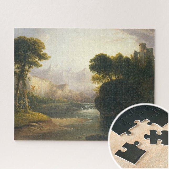 Fanciful Landscape by Thomas Doughty Jigsaw Puzzle (Creator Uploaded)