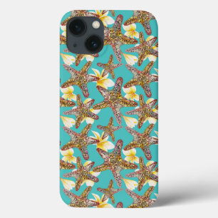 Fanciful Starfish Pattern iPhone 13 Case