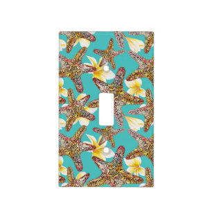 Fanciful Starfish Pattern Light Switch Cover