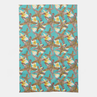 Fanciful Starfish Pattern Towel