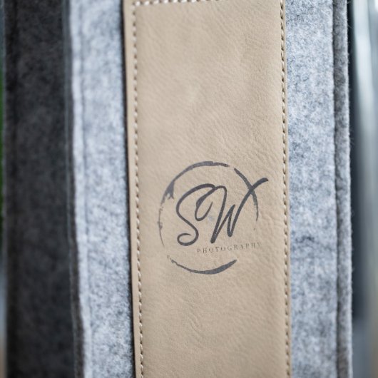 Fancy 4" x 4" x 17" Faux Leather-Accented Tote Bag (BUCKSKIN)