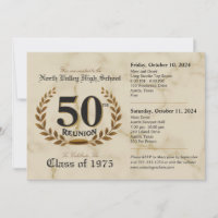 Fancy 50th High School Reunion - Two-Day Event