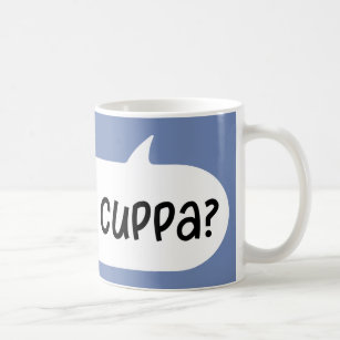 Fancy A Cuppa? English British Slang, Tea Mug