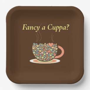 Fancy a Cuppa? Tea, that is. Paper Plates