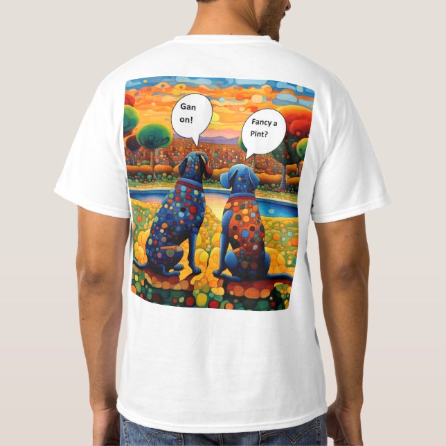 Fancy a pint T-Shirt (Back)