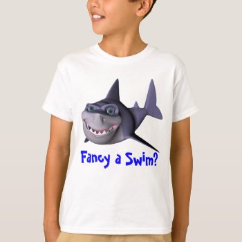 Fancy A Swim? T-shirt by sc0001 at Zazzle
