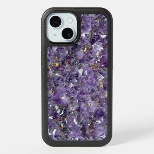 Fancy Amethyst Crystals iPhone 15 Case