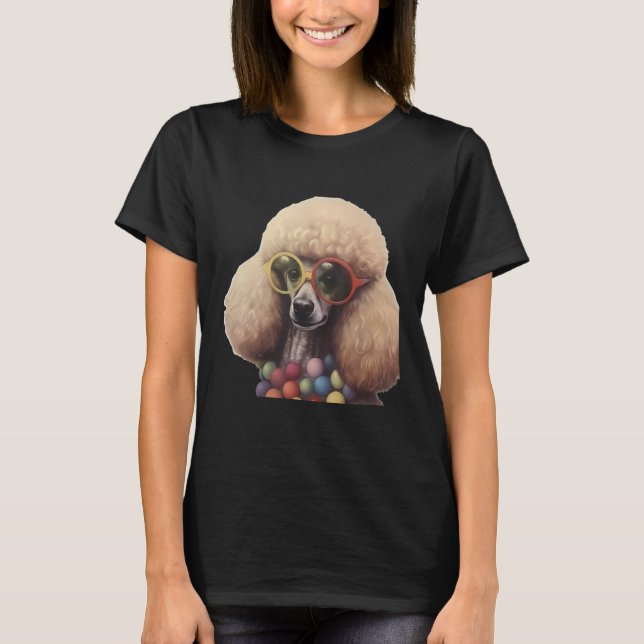 Fancy and Fabulous Poodle T-Shirt (Front)