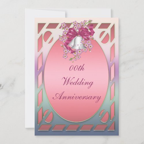 Fancy Anniversary Party Invitation