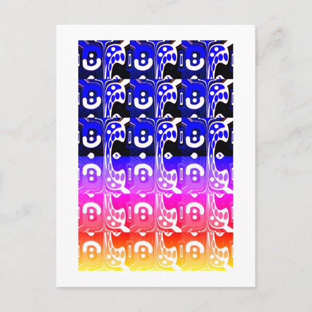 Fancy art radicals postcard (Front)