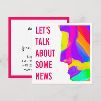 Fancy Art Rumor Great Dane Invitation