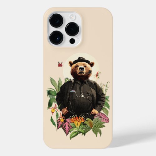 FANCY BEAR ANIMAL DETECTIVE iPhone 14 PRO MAX CASE