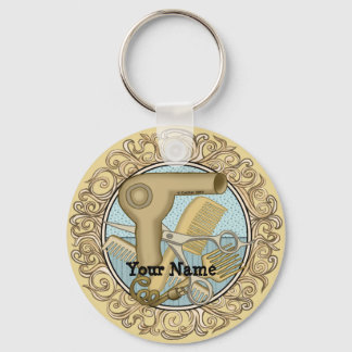 Fancy Beautician   Keychain