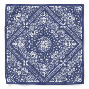 Fancy Blue Bandana