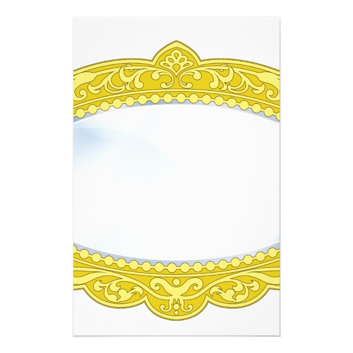 Fancy Boutique Mirror Customised Stationery