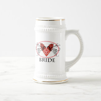 Fancy Bride Beer Stein
