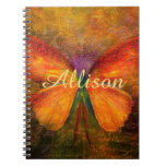 Fancy Butterfly Personalized   Notebook at Zazzle