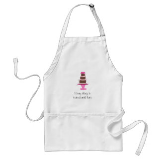 Fancy Cake Baked With Love Adult Apron