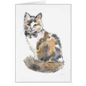Fancy Calico Cat (Front)
