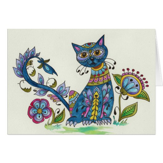 Fancy Cat Cards (Front Horizontal)