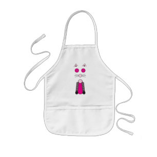 Fancy CAT Kids' Apron